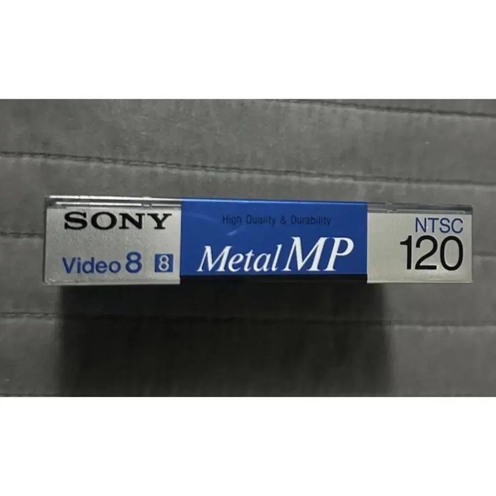 Sony Metal MP Cassette P6-120  Video 8 Superior Metal 120 min 8 mm NEW SEALED